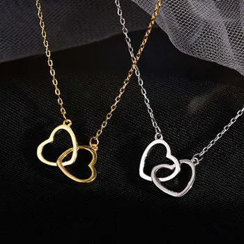 Dual Hearts Necklace